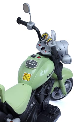 Image of Happy Goods 3 Wheel Rechargeable Battery Operated Ride On Bike for Kids, 1 to 5 Years Bike Battery Operated Ride On - Color as per Stock (Green)