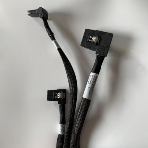 SlimSAS 4i (SFF-8654) to SlimSAS 4i (SFF-8654) Cable - 60 CM