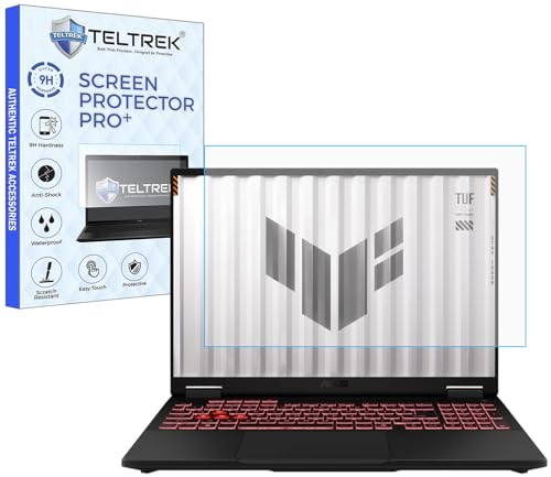 Image of Matte AntiGlare Screenguard Compatible With Laptops With ASUS TUF A16 2025 (16 Inch, 16:10 Ratio, 1920x1200 Resolution Laptop) Fiber 9H Hardness Screen Protector Not a Tempered Glass