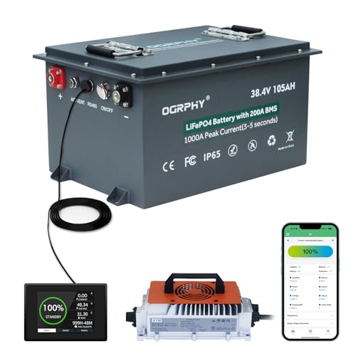 OGRPHY 36V 105Ah Lithium Battery