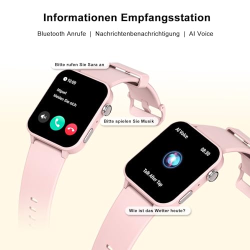 Blackview-Smartwatch-Damen-185-Fitnessuhr-mit-Tatigen-und-Annehmen-von-Anrufen-Sportuhr-mit-100-Sportmodi-Schrittzahler-Schlafmonitor-Herzfrequenz-Smart-Watch-Fitness-Tracker-fur-Android-iOS