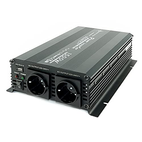 solartronics Zestaw akcesoriów solarnych, przetwornik 1500 W, regulator ładowania, wtyczka, kabel, bateria, regulator ładowania, fotowoltaiczna, instalacja wyspowa