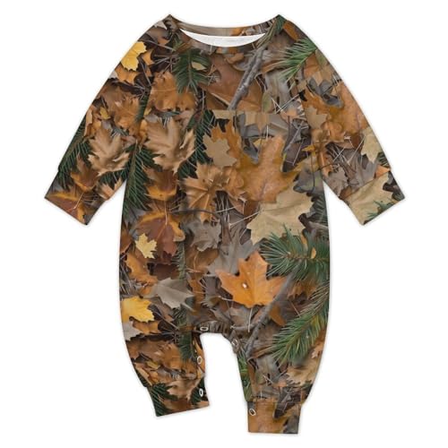 Image of AuHomea Newborn Baby Romper Clothing Cute Infant Long Sleeve Clothes Jumpsuit Playsuit One Piece Outfit for Boy Girl