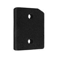 9164761 Trockner Filter für Miele T1 Serie Wärmepumpentrockner, Fein-Grob 207 x 157 x 30mm Schwammfilter,Schaumstoff Schaumfilter, Ersatz-Schwammfilter Sockelfilter für Wärmepumpentrockner (2)