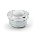 Hudson Bearings MBT-1 Drop-in Style Machined Mounted Nylon Ball Transfer, Carbon Steel, 1' Diameter, 100 lbs Load Capacity (Case of 10)