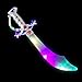 Flashing LED Buccaneer Pirate Sword (1 pc)