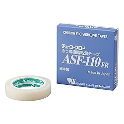 チューコーフロー ふっ素樹脂粘着テープ 0.08mmX13mmX10M ASF-110FR
