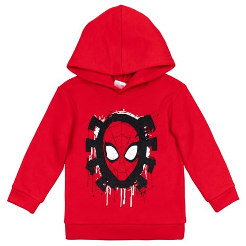 Marvel Spider-Man Toddler Boys Fleece Hoodie Red/Black 2T