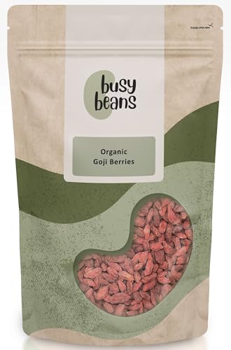 Organic Goji Berries - Certified Organic - by Busy Beans Organic ...