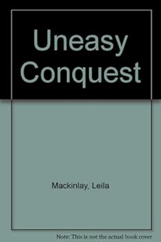 Hardcover Uneasy Conquest (U) [Large Print] Book