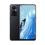 OPPO Reno8 Lite 5G Smartphone, Qualcomm® Snapdragon™ 695 5G SoC, 6.4” AMOLED FHD+ 60Hz, 64MP+2MP+2MP rear camera, 16MP front camera, RAM 8GB + ROM 128GB expansion up to 1TB, Cosmic Black (Renewed)