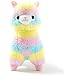 Gutsbox Plüsch Alpaka Plüschtier Kuscheltier 35cm Regenbogen Puppe Alpaka Stofftier Spielzeug für Geschenke Geburtstag Weihnachten Hochzeitstag