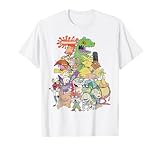 Nickelodeon Classic 90s Cartoon Character T-Shirt T-Shirt