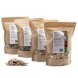 smoker joes einbrennen KONSTANTE PREMIUM QUALITÄT - BESONDERS ERGIEBIG: Durch die sehr geringe Restfeuchte erzielt schon eine Handvoll Smoker Chips ein optimales Rauchverhalten, sodass ein gelungenes Grillerlebnis garantiert ist. Die lebensmittelechte, extra starke Verpackung ist dank Zipp-Verschluss beliebig oft verschließbar.