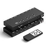 Audio et son améliorés : mieux pour bien plus que l'audio, le commutateur HDMI Y.D.F offre également une qualité sonore exceptionnelle avec LPCM, Dolby True HD et DTS HD Master Audio, Dolby-AC3, DTS7.1 et d'autres pilotes audio de premier plan.