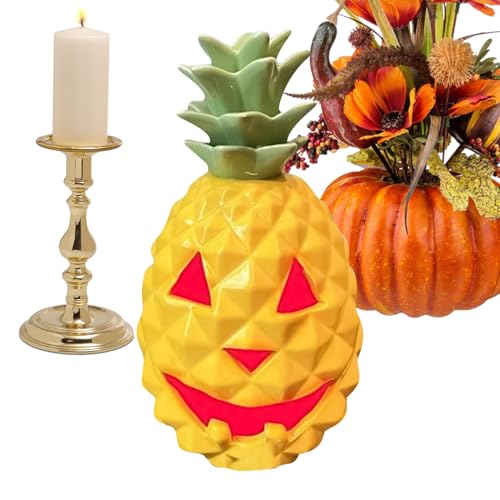 Lanterne ananas tactile LED sans fil pour table de nuit