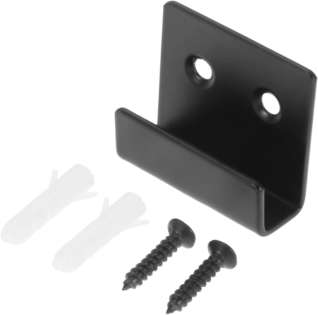 Angle Code, 1pc Stainless Steel Hanging Hook Code Ceramic Tile Display Buckle U-Shape Corner Bracket Joint Fastener Wall Support Brackets (Color : A) (Color : B) (Color : B) (Color : Black L)