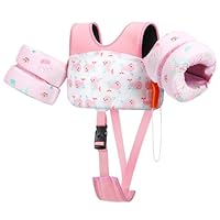HeySplash Toddler Swim Vest, Infant Floaties Fit 13-20-30 Lbs, Puddle Kids Jumper with Crotch Strap & Safety Buckle, Baby Pool Float Jacket Arm Floaties Floatie Water Wing, Boat Swim Trainer Aid 1-3