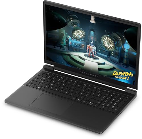 Image of Dell 2026 Alienware 15 15.3 inch WUXGA 165Hz Laptop 10-Core Intel Core 7 240H NVIDIA GeForce RTX 4050 16GB DDR5 1TB NVMe SSD USB-C w /DP WiFi AX RJ-45 BT Webcam HDMI2.1 Backlit KB Windows 11 Home
