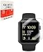 WEIPAI C-179 38mm Apple Watch Screen Protector, 0.25mm Tempered Glass Screen Protector, Anti-Bubbles, Scratch Resistant Only Covers The Flat Area - 2 Piece