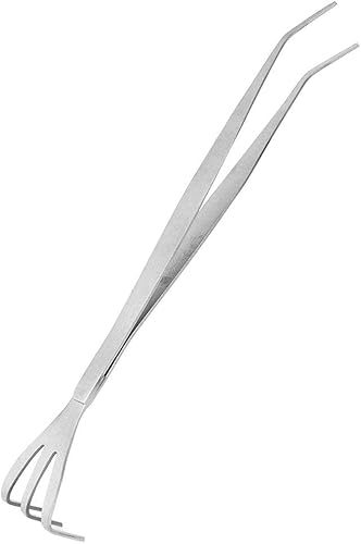 Miniatura 7 de Agatige Rastrillo de mano de jardinería 2 en 1, rastrillo de acero inoxidable para cultivar, aflojar el suelo, esparcir mantillo