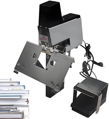 Electric Stapler Binding Machine, Heavy Duty for 2-30 Sheets, Rapid Flat and Saddle Stapling, Efficient Office Supply