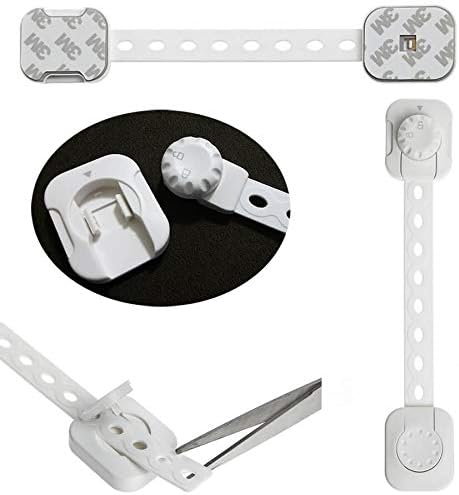 Agubugu Baby AGU-077 Şifreli Çok Amaçlı Çocuk Kilidi, Beyaz - Görsel 4