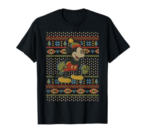 T-shirt Mickey Disney idéal pour vos soirées de Noël en famille
