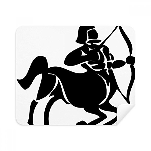 Constellation Sagittarius Zodiac Sign Cleaning Cloth Screen Cleaner 2pcs Suede Fabric
