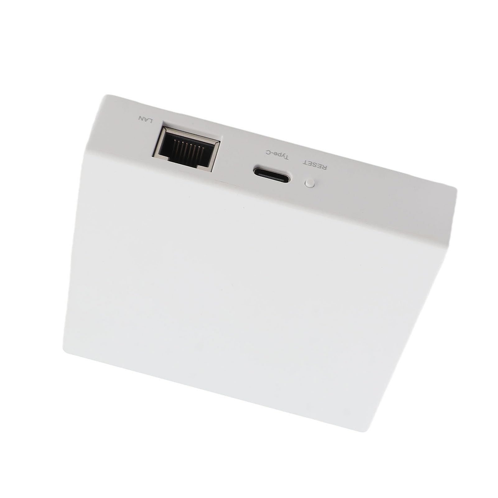 Fafeicy Controlador de Puente Doméstico con Cable Inteligente, Material ABS, Control por Voz, Compatible con Matter y para Dispositivos Inteligentes, óptimo para Configuración de Hogar Inteligente
