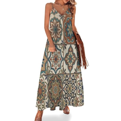 Robe femme été fluide grande taille style ethnique chic pour la plage
