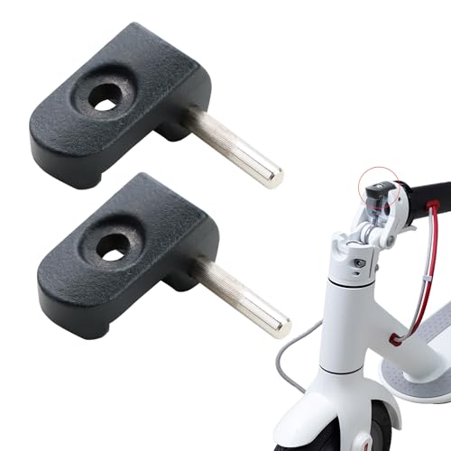 2 PCS Pestaña de Cierre Gancho Plegable con Fibbia di Ferro per Scooter Elettrico Cerniera con Fibbia e Ispessita,Accesorios Patinete per XIAOMI Scooter M365