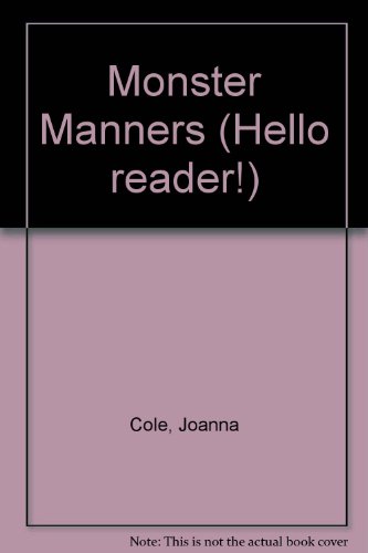 Monster Manners 0606078819 Book Cover