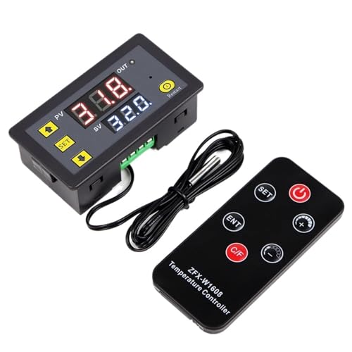 Thermostat régulateur numérique contre les variations de froid DC12V