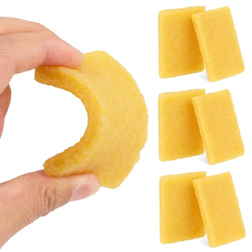 6pcs Rubber Cement Eraser for Watercolor Glue Residue Pickup Eraser Rubber Cleaning Eraser Cleaner to Remove Adhesive and Residues from Paper Plastic