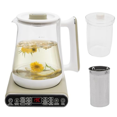 Tetera eléctrica para té con infusor 1.8L 110V