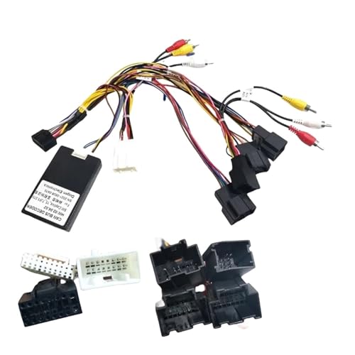 Câble d'alimentation 16 broches de qualité supérieure pour autoradio Android