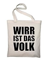 Jutebeutel Motiv Wirr ist das Volk von Styletex23