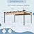 Aoxun 12x16FT Aluminum Pergola, Outdoor Retractable Pergola with Upgraded Canopy Cover, Heavy Duty Metal Pergolas and Gazebos with Adjustable Sun Shade for Modern Patio, Backyard, Deck, Garden
