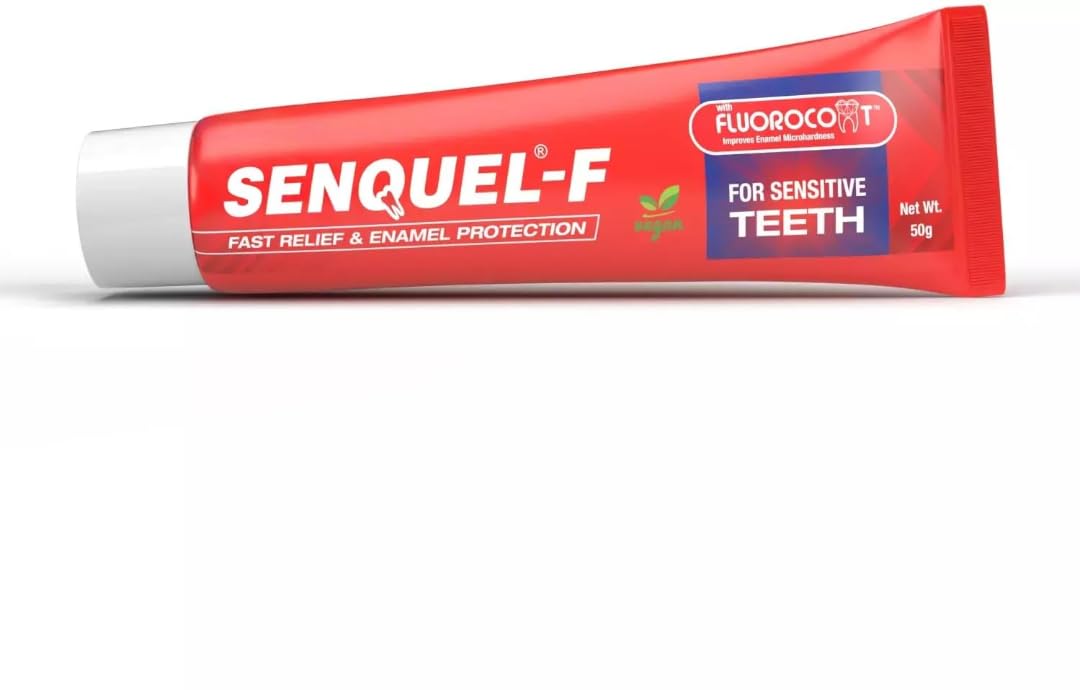 Sen-quel F Toothpaste | Gentle Care for Sensitive Teeth and Gums Cavity Protection Fresh Breath | (50g)-image-14