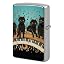 Four Black Cats Lying on the Piano Keyboard