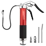 Grease Gun, 8000 PSI Pistol Grip Grease Gun Kit with 14 oz Load, Heavy Duty Professional Quality, An