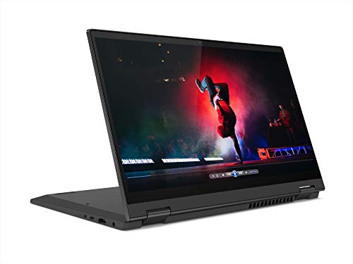 Image of Lenovo IdeaPad Flex 5 AMD Ryzen 5 5500U 14 inch (35.56cm) FHD IPS 2-in-1 Touchscreen Laptop (8GB /512GB SSD /Windows 10 /MS Office Digital Pen /Fingerprint Reader /Graphite Grey /1.5Kg), 82HU00CNIN