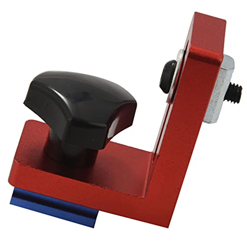 Jteyult Woodworking Chute Dedicated Limiter Standard 30 T-Slot Miter Stop Sliding Miter Gauge Fence Connector Rail Retainer Chute Locator For Milling Woodworking #TOP2