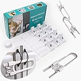 Cabinet Baby Proofing (20 Pack) by Skyla Homes - Magnetic Locks and 3M Adhesive Straps - Easiest...