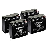 (4 Pack) ExpertPower 12 Volt 20 Ah Rechargeable Battery [EXP12200]