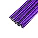 X AUTOHAUX 10pcs Car Air Conditioner Outlet Vent Decoration Strip for Most Vent Outlet Universal PVC Straight Decorative Interior Accessories Purple