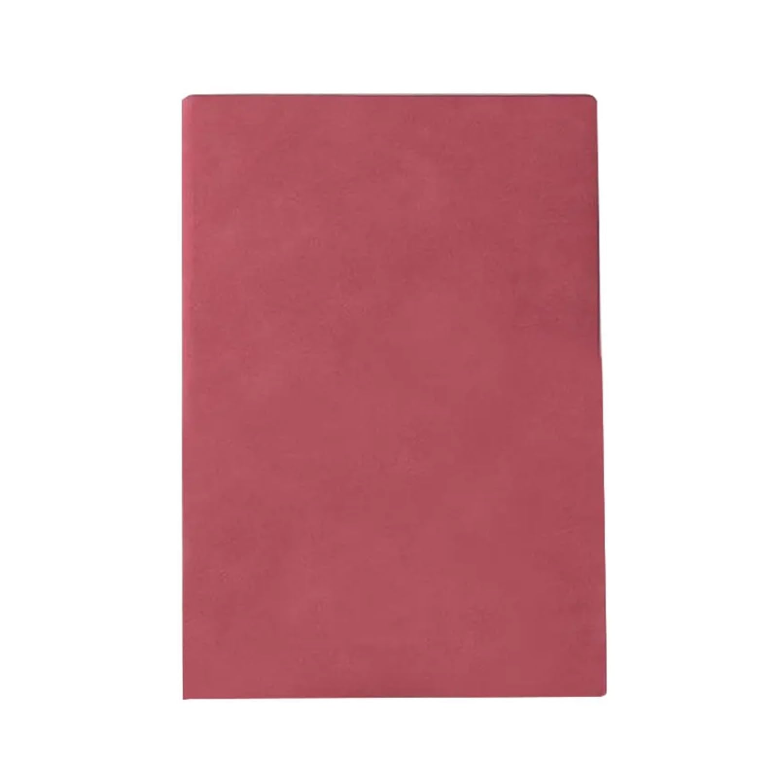 Generisch A5 A6 Notebook Leder Büro Tagebuch Notizblock Schreibwaren Student Klassenzimmer Horizontale Linie(Dark red,A5 240pages)