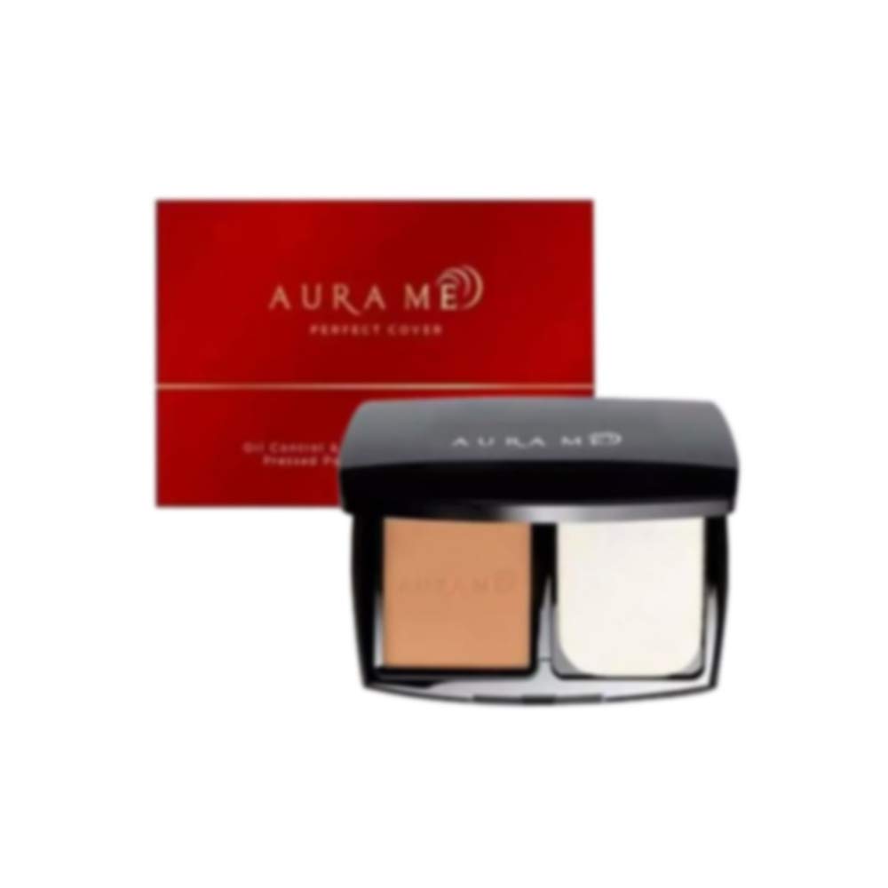 Aura Me Perfect Cover SPF 30 PA+++ No.1 For White Skin Lightweight Waterproof Foundation Reduce Dark Spot Anti Wrinkle[Get Free Tomato Facial Mask ]