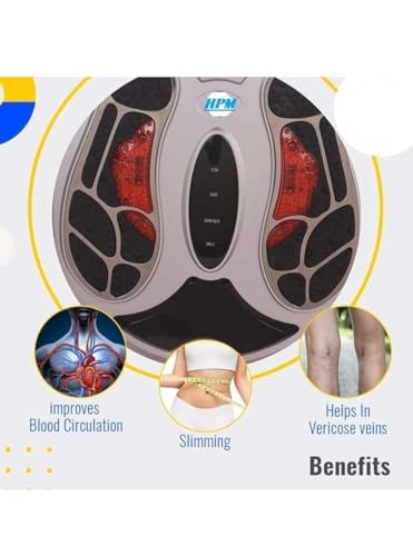 Image of ALS Electric Health Protection Machine with Acupressure for Foot and Sole Therapy for Blood Circulation Leg Pain Vericose Veins Electromagnetic Wave, for Pain Relief Infrared Therapy